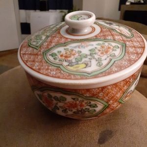 Japanese Rice Or Soup Bowl With Cover